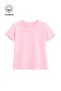 Boys and Girls Ripped Detailed Plain Short Sleeve Summer T-Shirt - 2