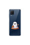 Samsung Galaxy M12 Compatible Minies 8 Design Transparent Case