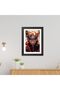 Alayra Naruto Hokage Poster Naruto Anime AI Poster Framed Paintings with ed Black Frames (12inches - 2