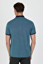 Polo Collar Cotton Pique T-Shirt - 6