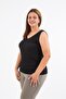 112131 Women's Plus Size Waltz V-Neck Blouse - 4