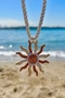 Sun-Themed Summer/Beach Women's Necklace - Adjustable (28cm + 3.5 cm) - 6