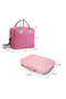 Premium Stainless Steel Lunch Box w/ Insulated Lunch Bag – Pink - 9
