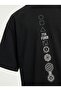 Unisex Relaxed Fit Oversize T-Shirt Oysho Fabric Casual Combination Style - 4