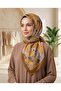وشاح سلطان من القطن الطازج - نمط الزنبق - SFE028-05