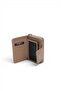 Beige - Latte Plain Women's Wallet and Card Holder Sp935 - 4