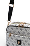 White - Black Monogram Women's Crossbody Bag Sp1094 - 6
