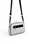 White - Black Monogram Women's Crossbody Bag Sp1094 - 4