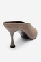 Pelina Mink Suede Women's Thin Heeled Slippers - 5