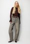 Mixray Slim Fit Ribbed Knitted Sweater, Round Neck - 4