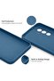 Samsung Galaxy A57 5G Soft Silicone Slim Fit TPU Case, Matte, Shockproof, Anti-fingerprint (Blue) - 3