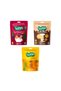 Organic Vegan Ginger Tahini Honey Quinoa Cookies Snack Pack - 3 Pieces (3 Varieties)