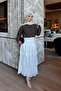 Brown Stone Detailed Shirt - 2