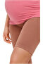 Seamless Maternity Basic Short Leggings - 2