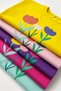 Baby Girl Floral Printed Casual Short Sleeve Summer T-Shirt - 5