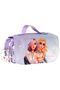 Girls' Friends Printed Stylish Pencil Bag with Carrying Strap (Pink) - W6056
