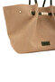 Women's Handbag Shoulder Bag Straw Bag Handbag Daily Large Size Summer Tote Bag Khaki- Valencia Tote - 6