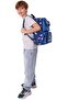 Kids Boy Astronaut Printed School Bag - Navy Blue - Space - L5364 - 5