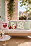 Banyocu Dog Patterned 4-Piece Throw Pillow Cover Set - 2