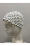 Hair Accessory Beach Accessory White Crochet Cap Hat Bandana - 4
