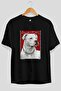 For Dog Lovers 41 Front Dog Printed Black Oversize T-Shirt 100% Cotton Unisex Dog Lover Premium Design