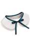 Vintage Style Ribbon Gray Girl's Collar - 5