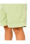 Girl's Shorts with Elastic Waist, Pocket Detail, and Folded Legs - 2