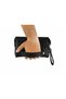 Men's Black Genuine Leather Zippered Multi-Compartment Handbag - 7