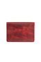 Card Holder Men's Wallet Genuine Leather Card Holder Slim Design Wallet – Red Orion - 8