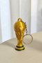 World Cup Keychain - 3D Printed Decorative Keychain with Football Cup Themed Design - Gift Bag Charm for Football Fans - 3
