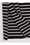 Nevavm Oval Neck Striped Bodycon Dress with a Difference - 7