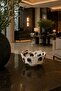 Aurora Decorative Bowl |   Multi-Purpose Tabletop Collector, Hand Painted - Mono Traces Series