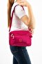 Women's Messenger Bag Lightweight Clinker Fabric Multi-Pocket Crossbody Shoulder Bag 24*16 cm Daily Bag