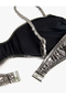 Bandeau Strapless Bikini Top with Removable Straps - 2