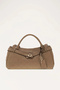 Ella Logo Girlfriend Women's Beige Handbag Hwpd9746050-Bio