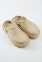 Paulo Women's Eva Strappy Milk Brown Slippers - 6