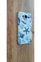 Samsung Galaxy J7 Sea Shell Printed Inside Velvet Silicone Phone Case (Blue Color) - 6