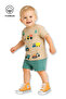 Baby Boy Car Printed Casual Short Sleeve Summer T-Shirt - 2