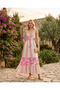 Women's Rope Strap Dress, Boho Style, Long Dress - 5