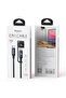 CA197 2-in-1 240W Type-C to Type-C & MagSafe 3 Magnetic Charging Cable, 2m (Black) - 7