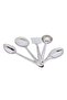 5-Piece Kitchen Tools Set Silver 18cm