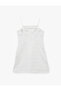 Halter Neck Bow Detail Floral Embroidered Sleeveless Mini Dress - 6