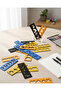 16-Piece Educational Wooden Line Trace Work Set - Numbers, Shapes, and Montessori Hand Muscle Development Toy (15X5 cm) - 4