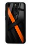Xiaomi Redmi 8 Glossy Phone Case with Carbon Knitted Design