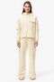 Womens Relaxed Fit Sweatshirt Hooded Cotton Comfortable Cut Women's Sweatshirt Cream - 6