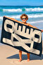 Love Motto Written Beach Towel - Minimalist Black Beige Pool Sea Bath Quick-Drying Beach Cover - 4