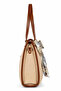 Riviera Wicker Women's Shoulder Bag - Long Strap - Scarf Detail - 5