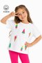 Ice Cream Printed Casual Short Sleeve Summer Girls' T-Shirt