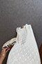 Lace Cream Lycra Maxi Dress - 4