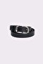 Women's 2.5 cm 3-Piece Set Black-Claret Red-Brown Belt - 5